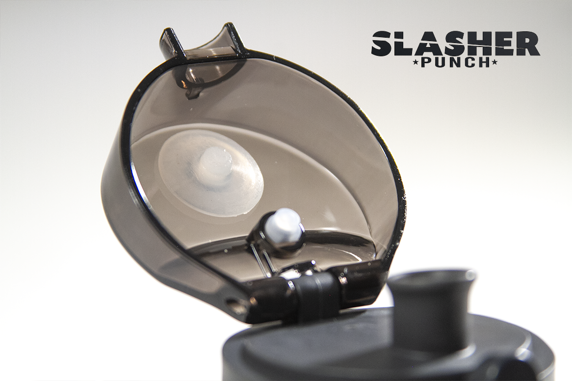 Botella Deportiva Negra y Gris – 560 ml